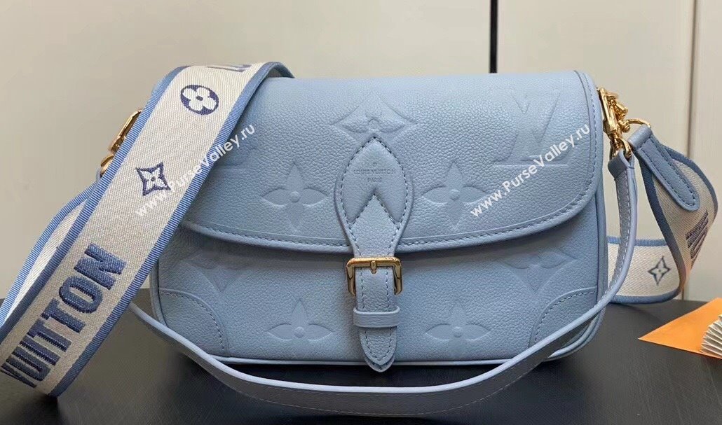 Louis Vuitton Monogram Empriente leather Diane Bag M46846 Blue Hour 2024 (kiki-24020211)