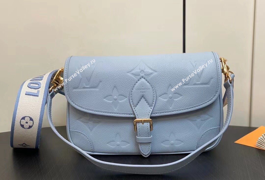 Louis Vuitton Monogram Empriente leather Diane Bag M46846 Blue Hour 2024 (kiki-24020211)