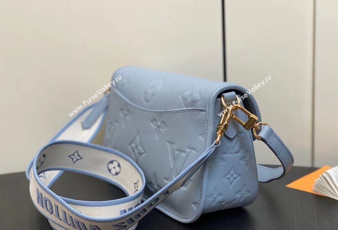 Louis Vuitton Monogram Empriente leather Diane Bag M46846 Blue Hour 2024 (kiki-24020211)