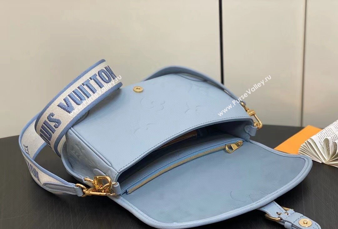 Louis Vuitton Monogram Empriente leather Diane Bag M46846 Blue Hour 2024 (kiki-24020211)