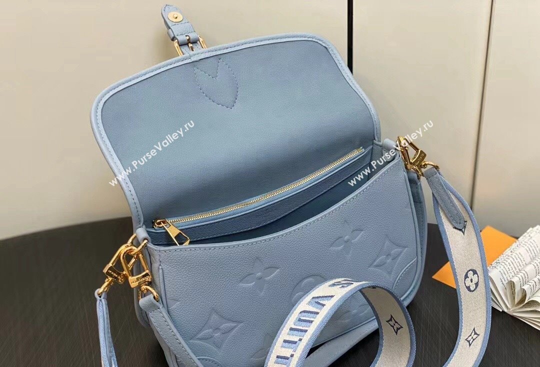 Louis Vuitton Monogram Empriente leather Diane Bag M46846 Blue Hour 2024 (kiki-24020211)