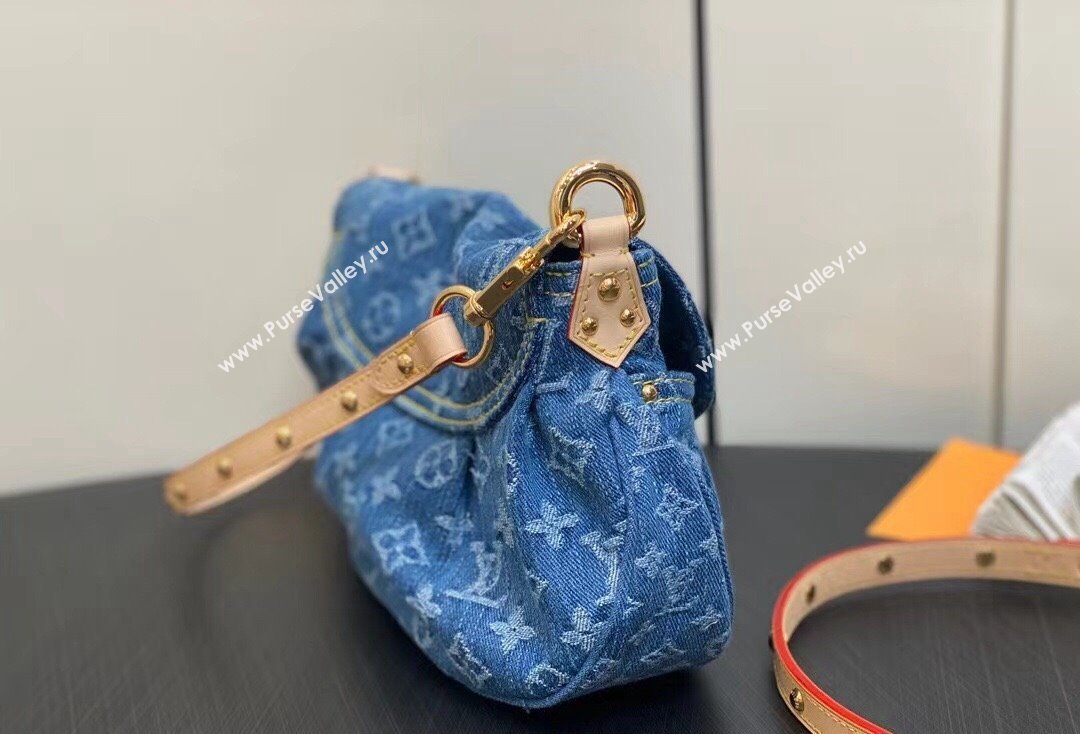 Louis Vuitton Monogram Denim Sunset Bag M46829 Blue New LV Remix 2024 (kiki-24020205)