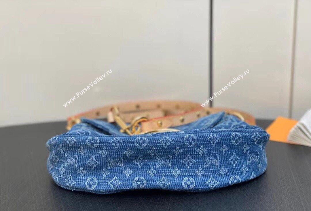 Louis Vuitton Monogram Denim Sunset Bag M46829 Blue New LV Remix 2024 (kiki-24020205)