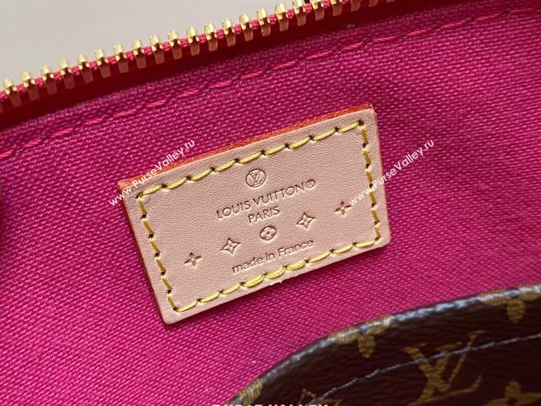 Louis Vuitton Monogram Vernis Alma BB Bag New LV Remix M90611 Neon Pink 2024 (kiki-24020203)