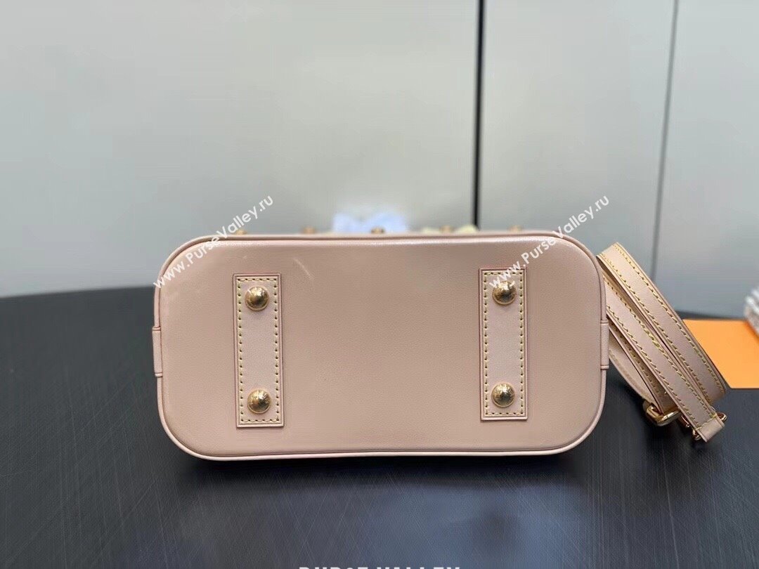 Louis Vuitton Monogram Vernis Alma BB Bag New LV Remix M24063 Chic and Yellow 2024 (kiki-24020201)