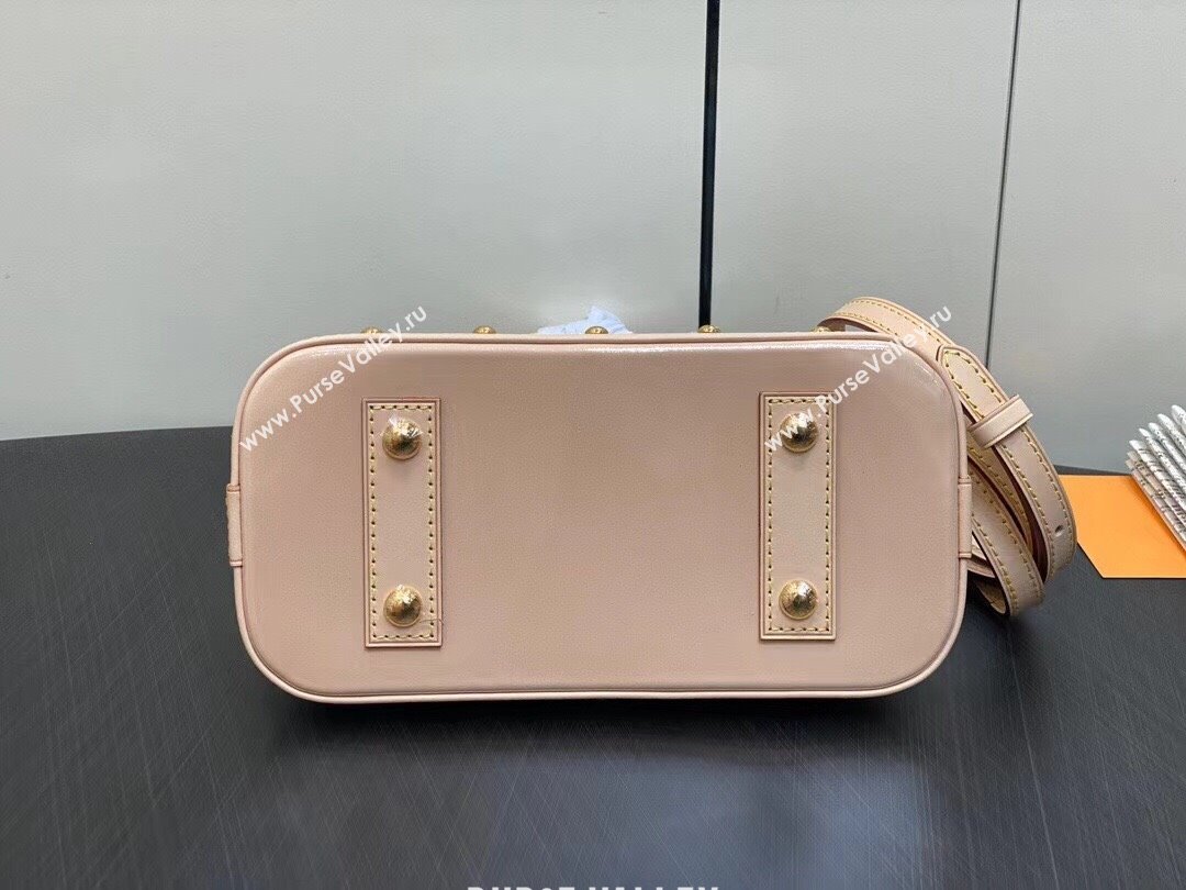 Louis Vuitton Monogram Vernis Alma BB Bag New LV Remix M24062 Sky 2024 (kiki-24020202)