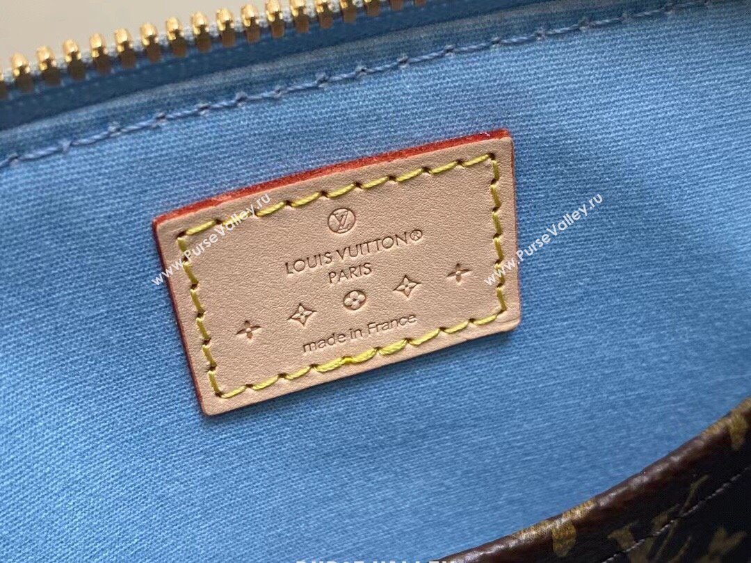 Louis Vuitton Monogram Vernis Alma BB Bag New LV Remix M24062 Sky 2024 (kiki-24020202)