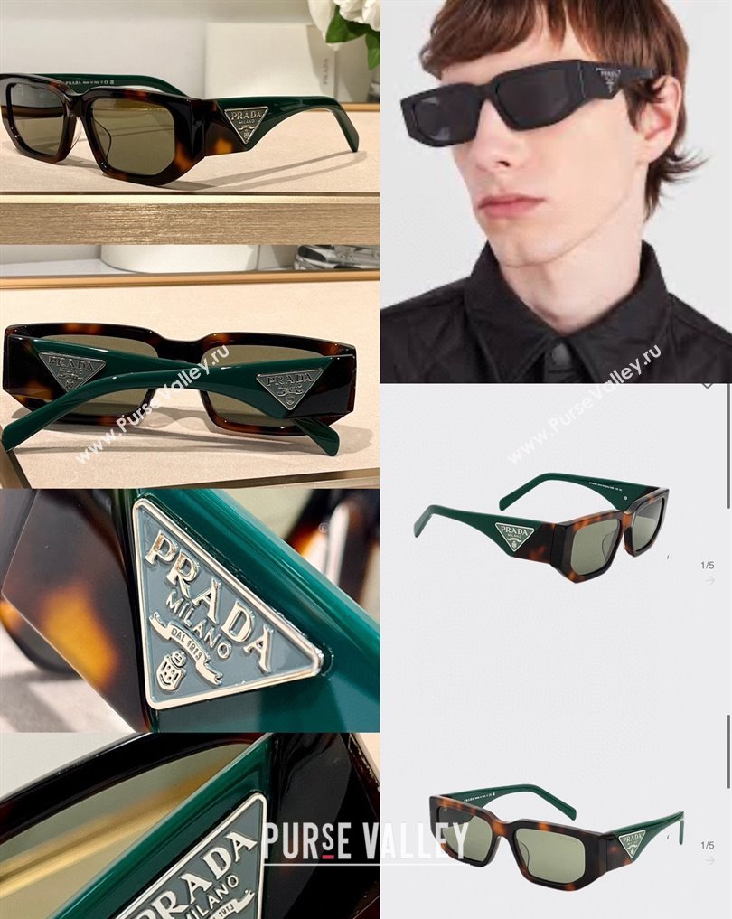 Prada Symbole Sunglasses SPR09Z 01 2024 (shishang-240219p11)