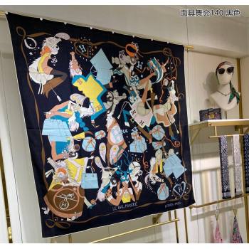 Hermes Shawl 140 Scarf in cashmere and silk 140x140cm Top Quality 109 2024 (wtz-240223109)