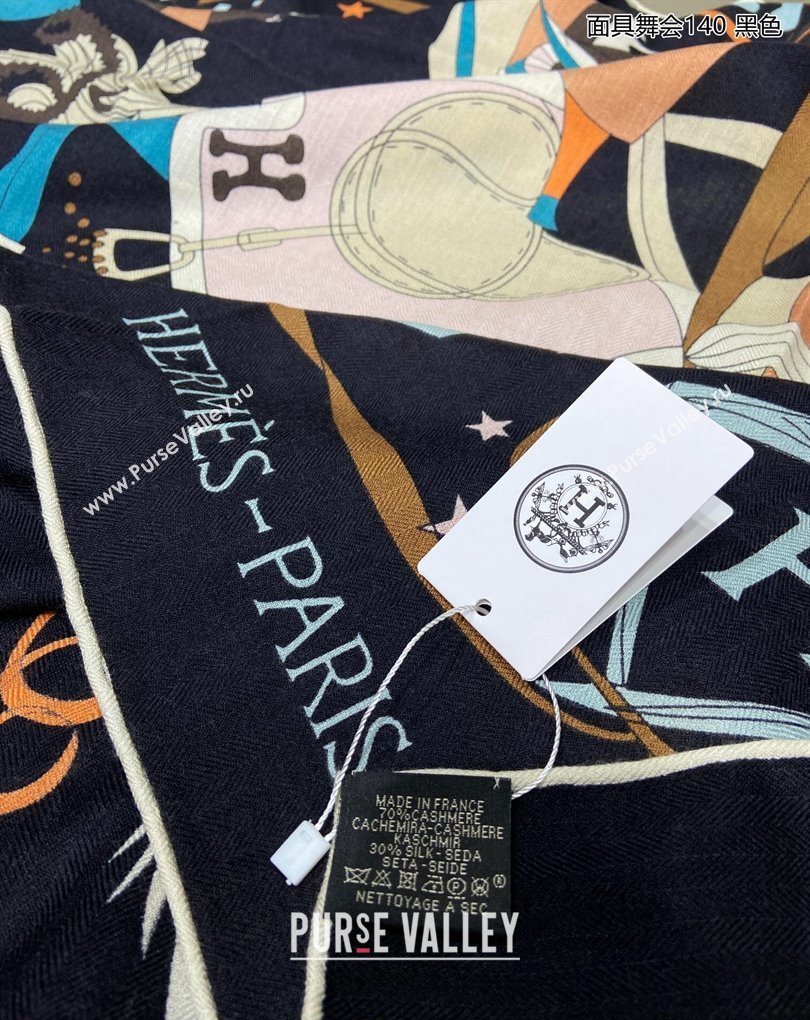 Hermes Shawl 140 Scarf in cashmere and silk 140x140cm Top Quality 109 2024 (wtz-240223109)