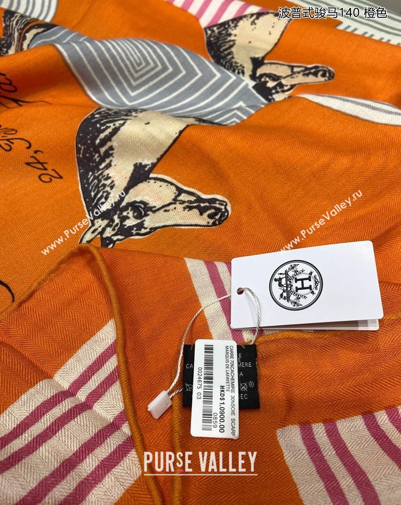 Hermes Shawl 140 Scarf in cashmere and silk 140x140cm Top Quality 123 2024 (wtz-240223123)