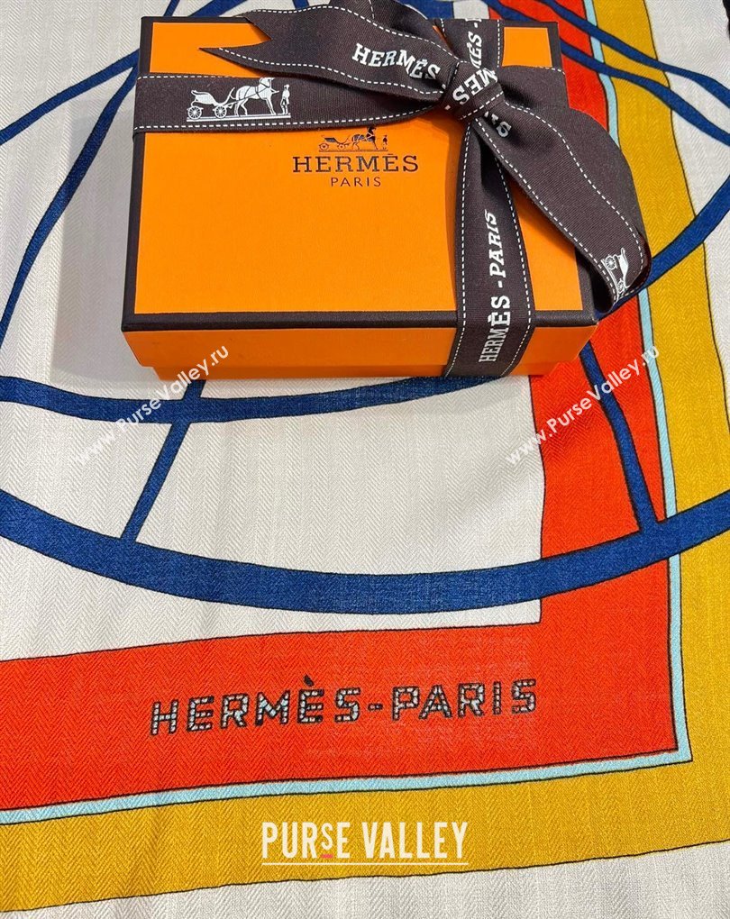 Hermes Shawl 140 Scarf in cashmere and silk 140x140cm Top Quality 124 2024 (wtz-240223124)