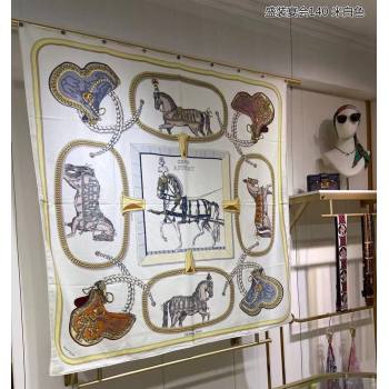 Hermes Shawl 140 Scarf in cashmere and silk 140x140cm Top Quality 134 2024 (wtz-240223134)