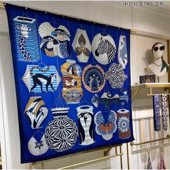 Hermes Shawl 140 Scarf in cashmere and silk 140x140cm Top Quality 100 2024 (wtz-240223100)