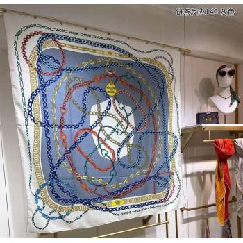 Hermes Shawl 140 Scarf in cashmere and silk 140x140cm Top Quality 108 2024 (wtz-240223108)