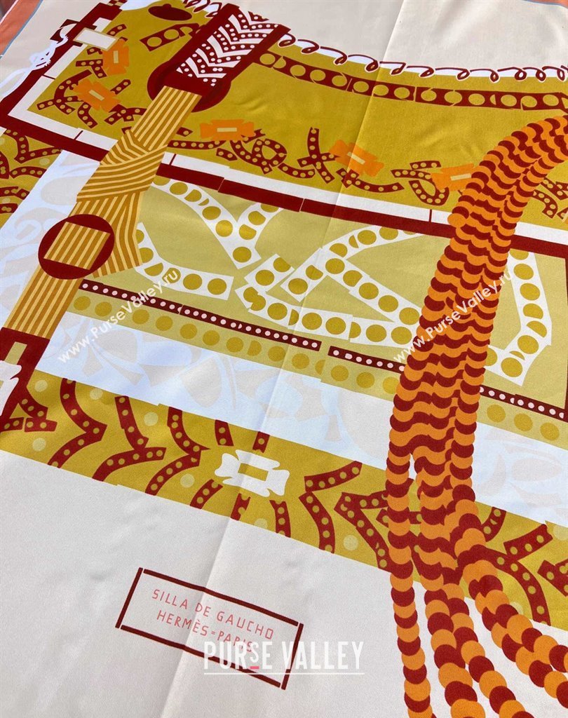 Hermes scarf 90x90cm in silk twill Top Quality 18 2024 (wtz-24022618)