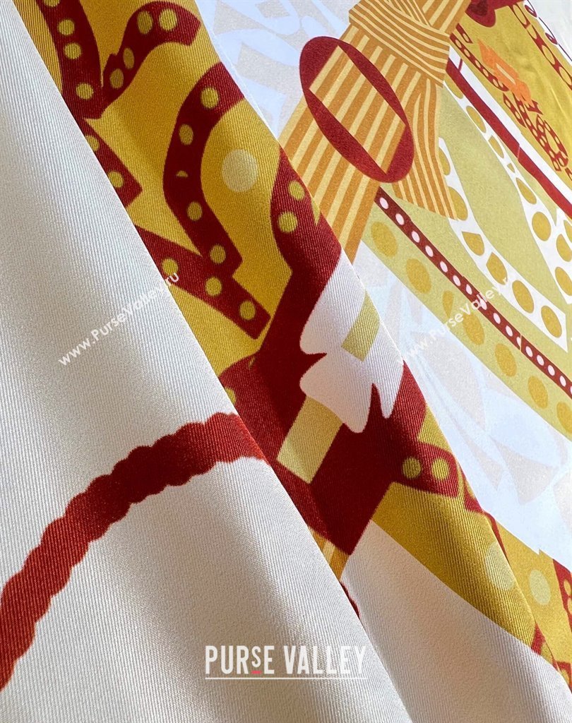 Hermes scarf 90x90cm in silk twill Top Quality 18 2024 (wtz-24022618)