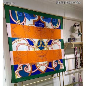 Hermes Shawl 140 Scarf in cashmere and silk 140x140cm Top Quality 156 2024 (wtz-240223156)