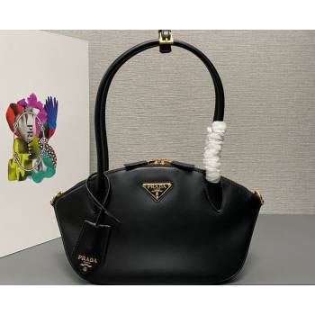 Prada Small leather handbag 1BA427 Black 2024 (ziyin-24022866)