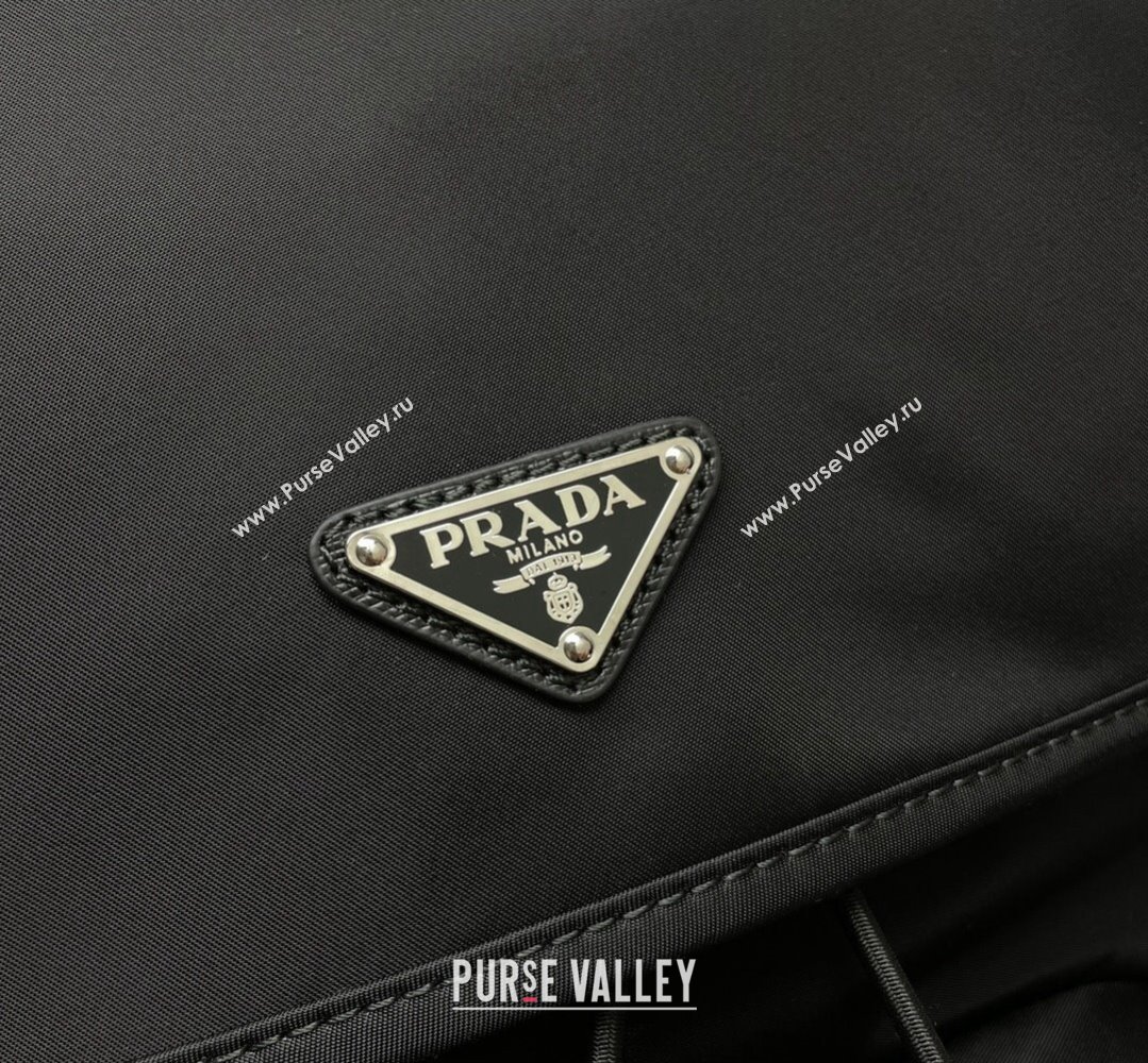 Prada Re-Nylon and Saffiano leather backpack Bag 2VZ135 Black 2024 (ziyin-24022846)