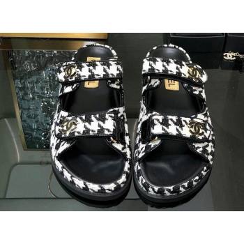 Chanel CC Logo Beach Mules Sandals 23 2024 (modeng-240304a23)