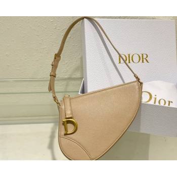 Dior Saddle Shoulder Pouch Bag in Beige Goatskin 2024 (XXG-24022903)