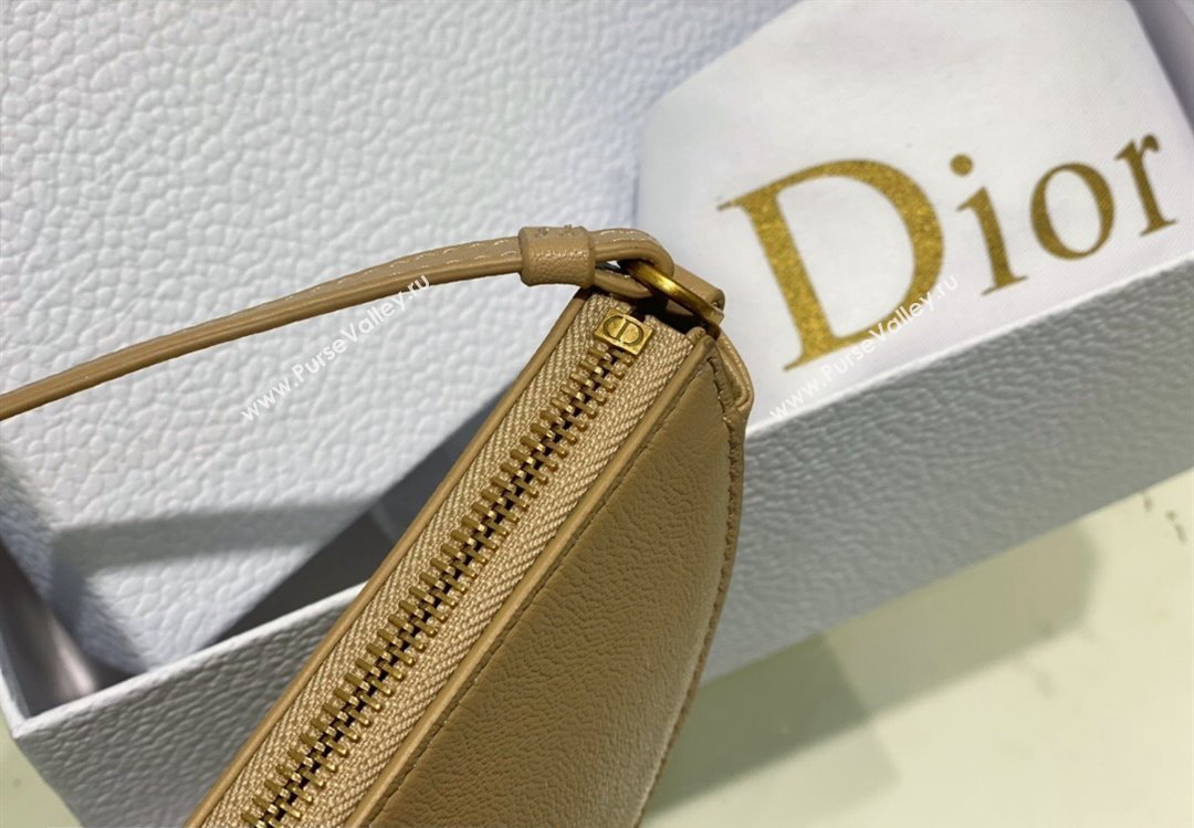 Dior Saddle Shoulder Pouch Bag in Beige Goatskin 2024 (XXG-24022903)