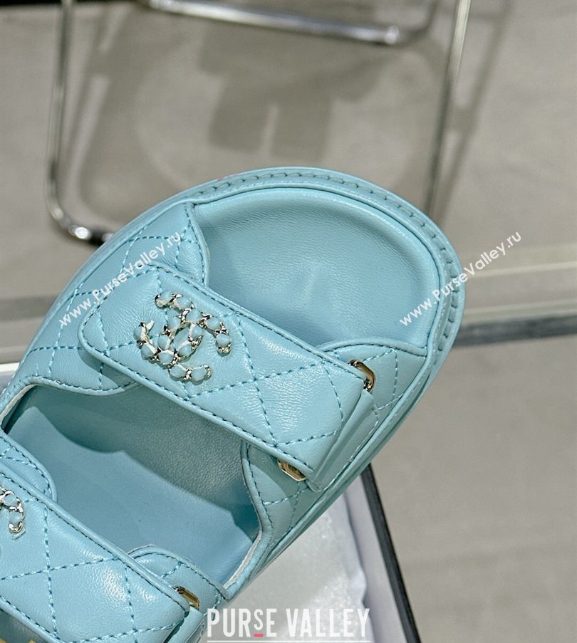 Chanel CC Logo Beach Mules Sandals 05 2024 (modeng-240304a05)