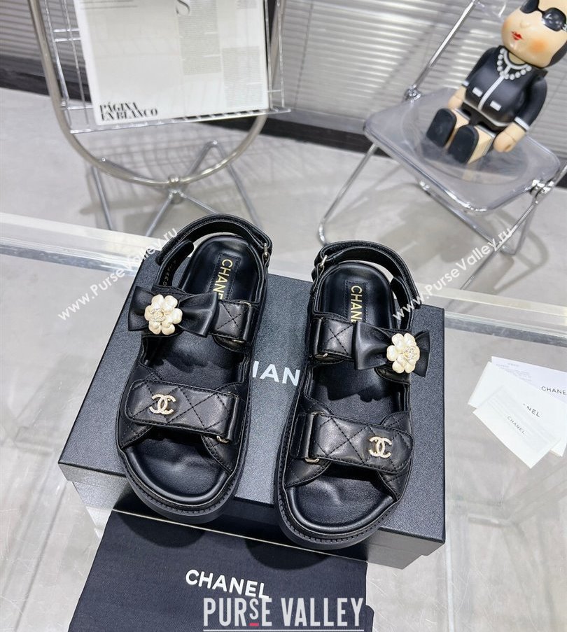 Chanel CC Logo Platform Beach Sandals 03 2024 (modeng-24030433)