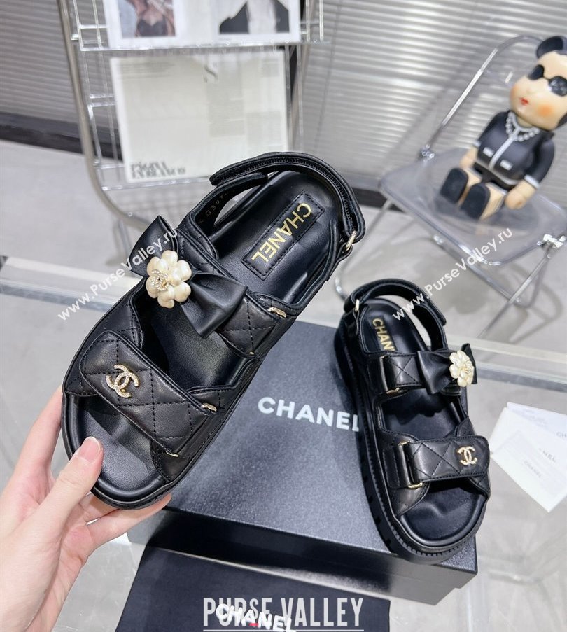 Chanel CC Logo Platform Beach Sandals 03 2024 (modeng-24030433)