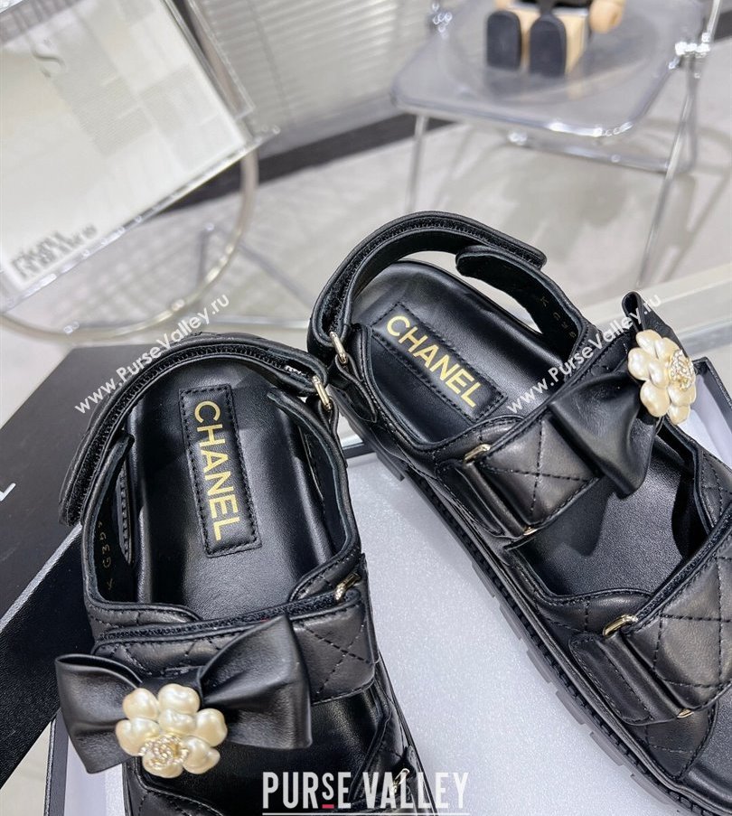 Chanel CC Logo Platform Beach Sandals 03 2024 (modeng-24030433)