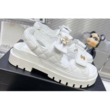 Chanel CC Logo Platform Beach Sandals 04 2024 (modeng-24030434)