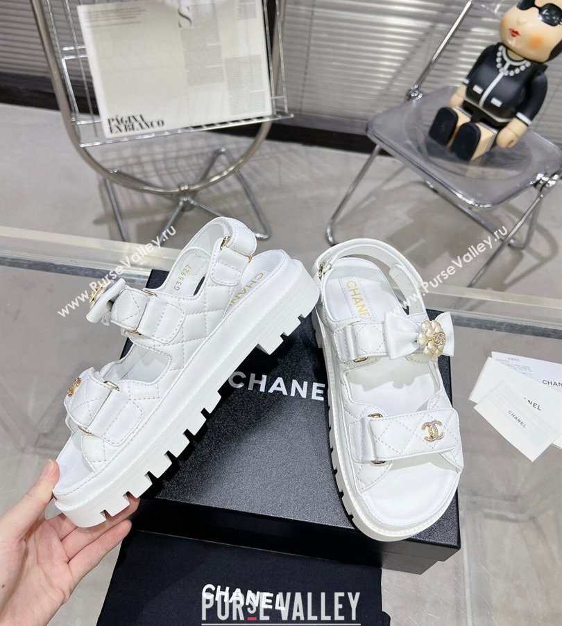 Chanel CC Logo Platform Beach Sandals 04 2024 (modeng-24030434)