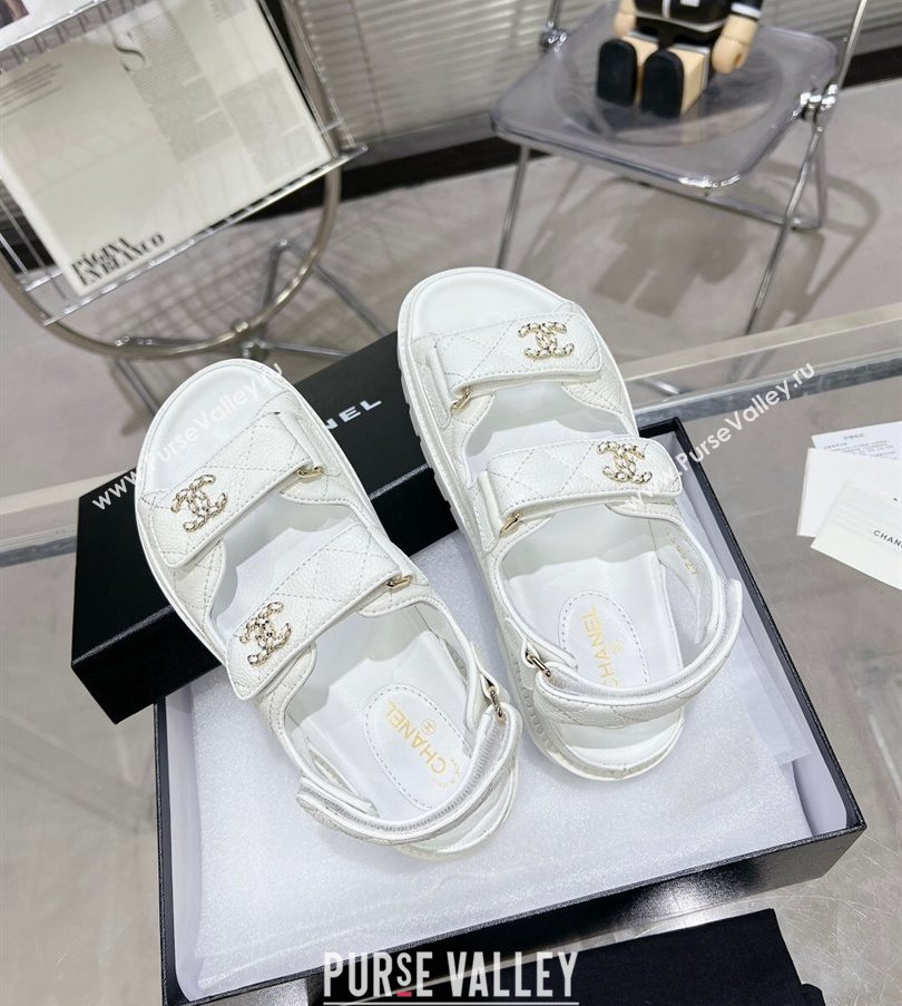 Chanel CC Logo Platform Beach Sandals 05 2024 (modeng-24030435)