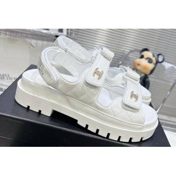 Chanel CC Logo Platform Beach Sandals 07 2024 (modeng-24030437)