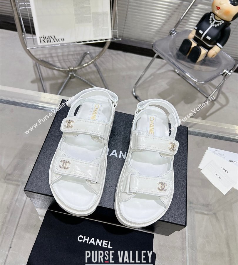 Chanel CC Logo Platform Beach Sandals 07 2024 (modeng-24030437)