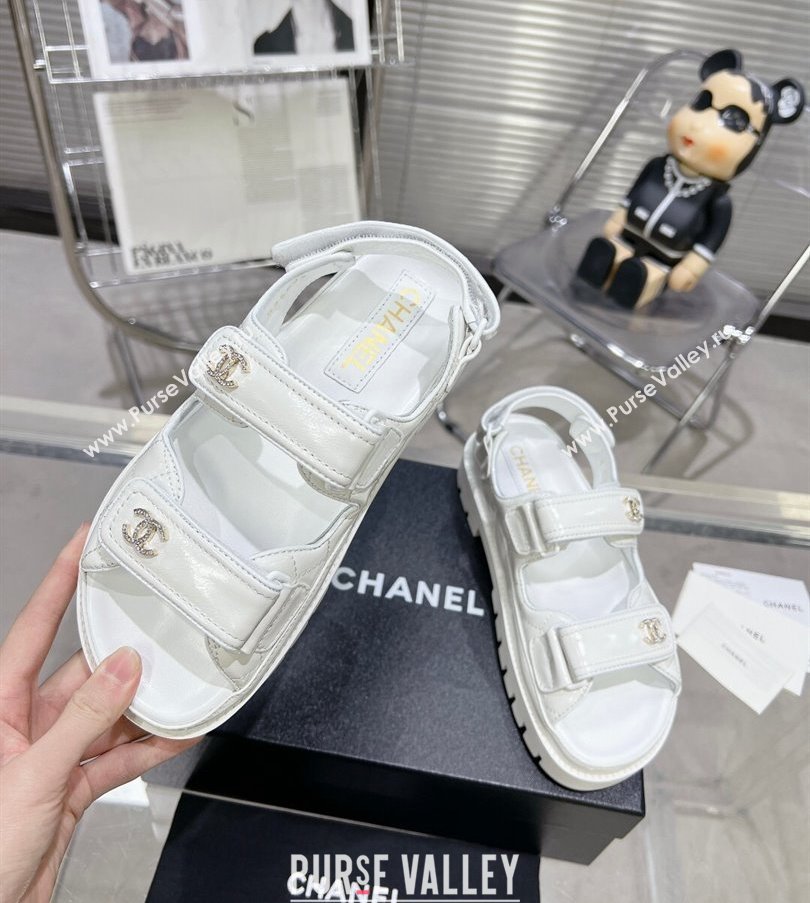 Chanel CC Logo Platform Beach Sandals 07 2024 (modeng-24030437)