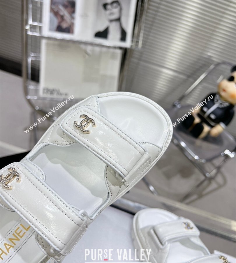 Chanel CC Logo Platform Beach Sandals 07 2024 (modeng-24030437)