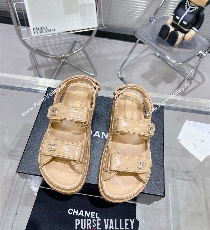 Chanel CC Logo Platform Beach Sandals 08 2024 (modeng-24030438)