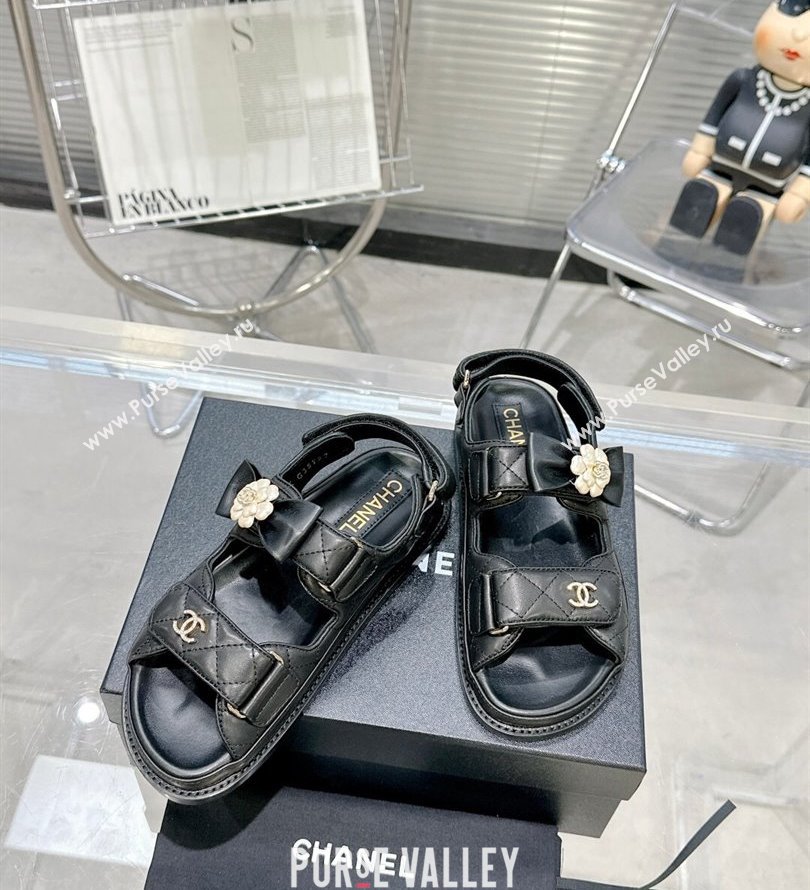 Chanel CC Logo Beach Sandals 06 2024 (modeng-24030426)