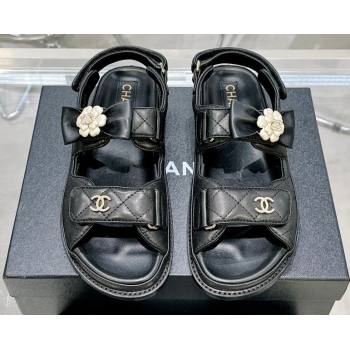 Chanel CC Logo Beach Sandals 06 2024 (modeng-24030426)