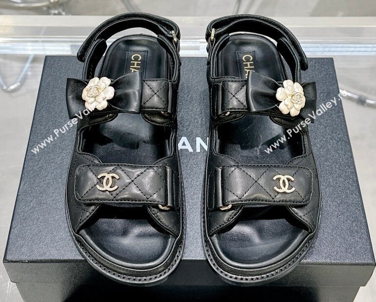 Chanel CC Logo Beach Sandals 06 2024 (modeng-24030426)