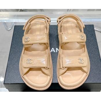 Chanel CC Logo Beach Sandals 07 2024 (modeng-24030427)