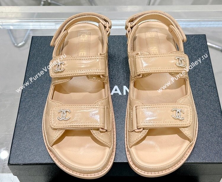 Chanel CC Logo Beach Sandals 07 2024 (modeng-24030427)