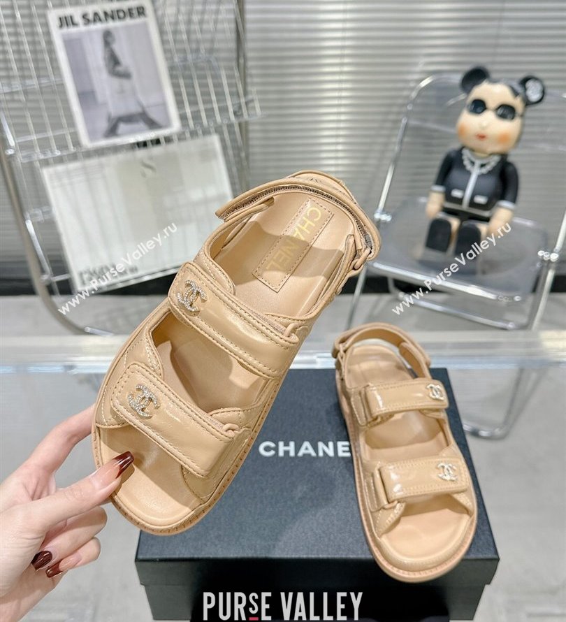 Chanel CC Logo Beach Sandals 07 2024 (modeng-24030427)