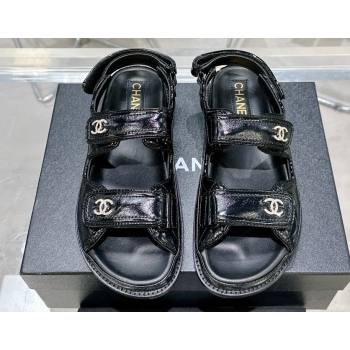 Chanel CC Logo Beach Sandals 10 2024 (modeng-24030430)