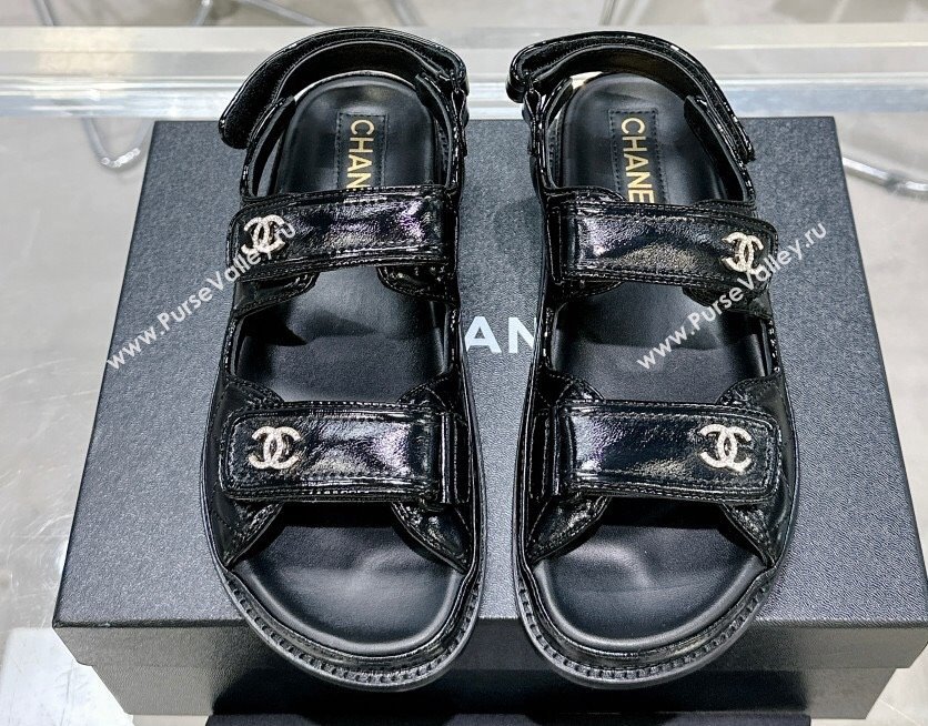 Chanel CC Logo Beach Sandals 10 2024 (modeng-24030430)