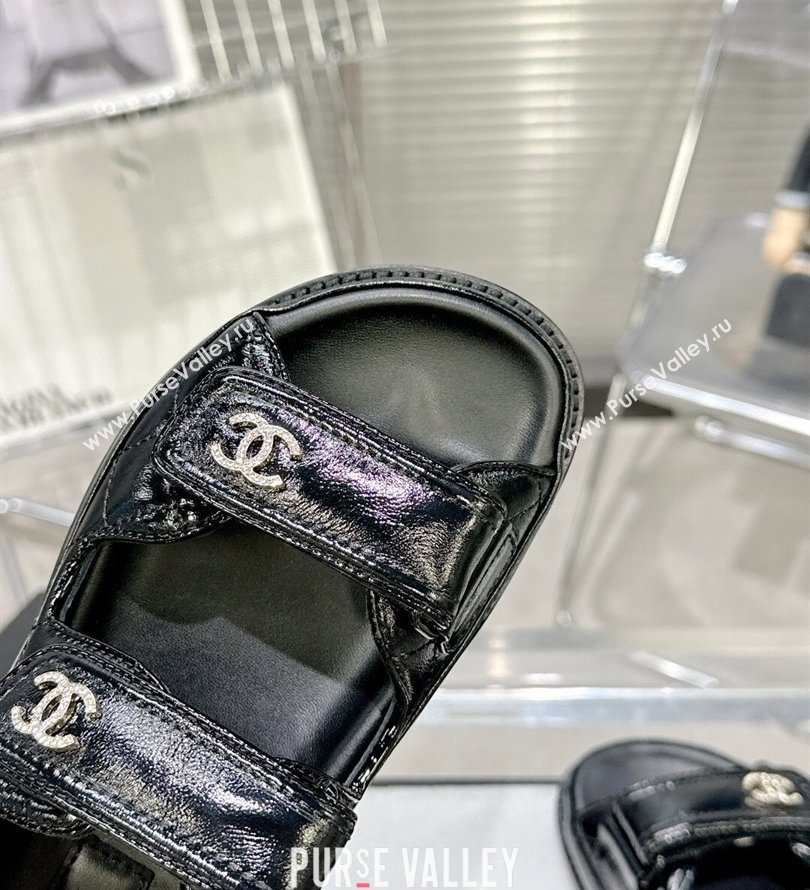 Chanel CC Logo Beach Sandals 10 2024 (modeng-24030430)