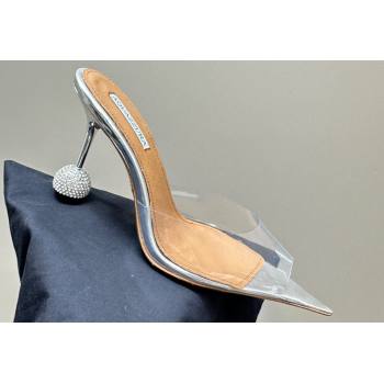 Aquazzura Heel 8.5cm PVC Yes Darling Mules 03 2024 (modeng-24032303)