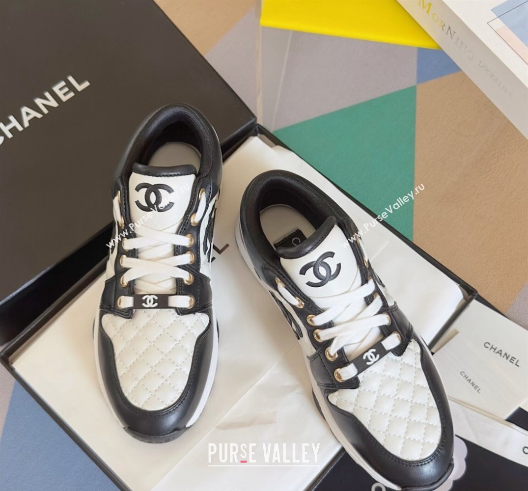 Chanel Quilting CC Logo Low-top Sneakers Top Quality 01 2024 (guoran-240305g31)
